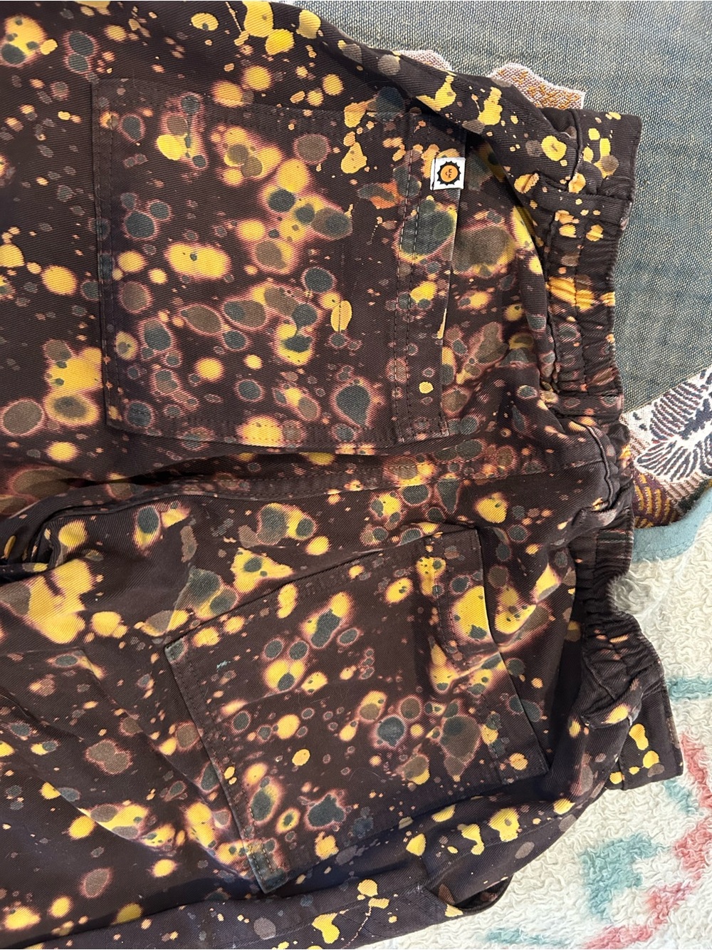Big Bud Press Limited marble splash espresso work pants - Picture 4 of 9